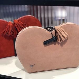 giuseppe zanotti • NEW • 🧡suede clutch